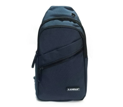Сумка Мужская На Плечо нейлон Lanpad 83029 blue