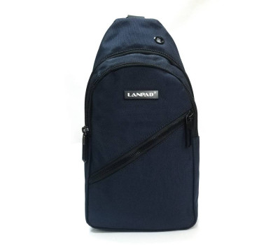 Сумка Чоловіча на плече нейлон Lanpad 82084 blue
