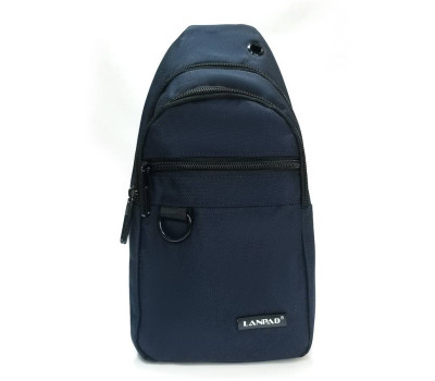 Сумка Чоловіча на плече нейлон Lanpad 82076 blue