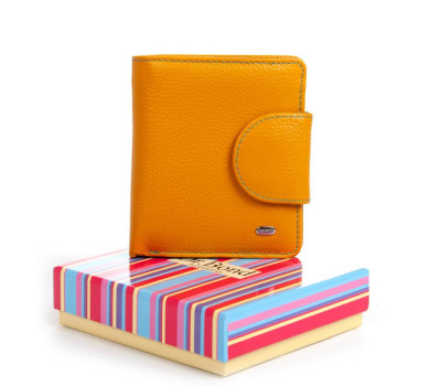 Гаманець Шкіряний Жіночий Rainbow DR. BOND WRS-415-1 yellow