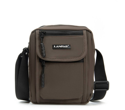 Сумка Чоловіча Планшет нейлон Lanpad 0938 brown мал
