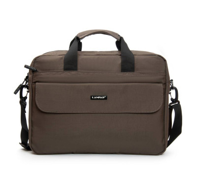 Сумка Мужская Для Ноутбука нейлон Lanpad 63753 brown