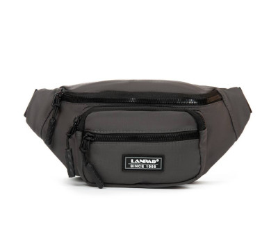 Сумка Чоловіча На пояс нейлон Lanpad 83043 grey