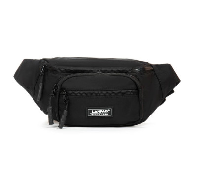 Сумка Чоловіча На пояс нейлон Lanpad 83043 black