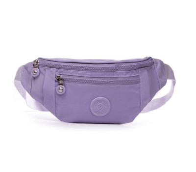 Сумка Женская Текстиль на пояс полиамид Jielshi C25 l.purple