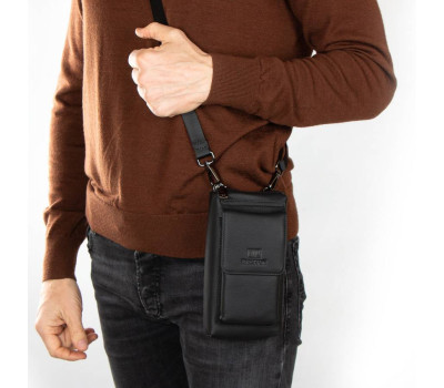 Сумка Мужская Планшет кожа BRETTON 407-174 black Podium