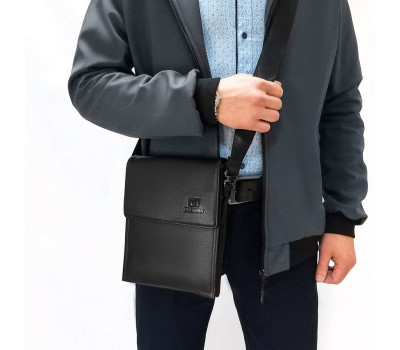 Сумка Мужская Планшет кожа BRETTON 1631-4 black