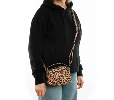 Сумка Жіноча Текстиль поліамід Jielshi 8-31 leopard print
