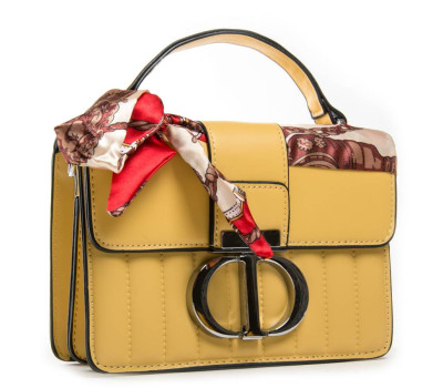 Сумка Жіноча Класична зі штучної шкіри FASHION 04-02 1665 yellow Podium