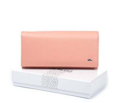 Гаманець Шкіряний Жіночий Classic DR. BOND W501-2 pink purple