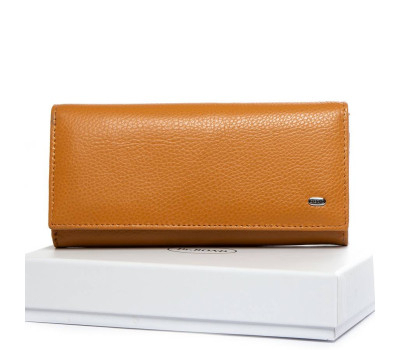 Гаманець Шкіряний Жіночий Classic DR. BOND W502 yellow