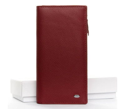 Кошелек Classic кожа DR. BOND WMB-3M dark-red