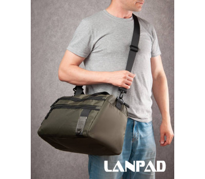 Сумка Дорожня Спорт нейлон Lanpad 3099 green