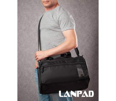 Сумка Дорожня Спорт нейлон Lanpad 3099 black