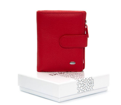 Гаманець шкіряний Bright Жіночий DR. BOND WS-32 red