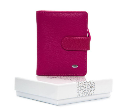 Гаманець шкіряний Bright Жіночий DR. BOND WS-32 plum-red