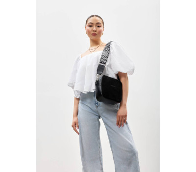 Жіноча сумка кроссбоді Sambag Frame чорна