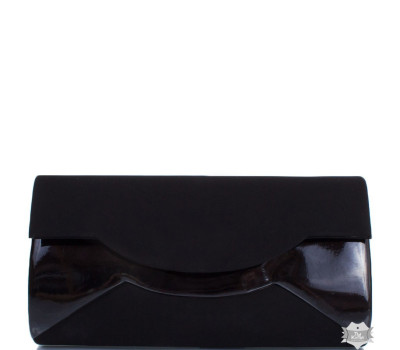 Чорний клатч із шкірозамінника ETERNO ETK508-2