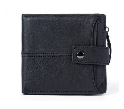 Чорне шкіряне чоловіче портмоне Bexhill Bx8929A