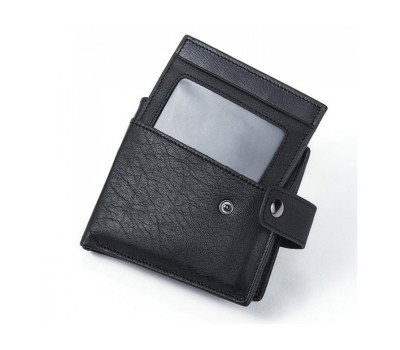 Чорне шкіряне чоловіче портмоне Bexhill Bx8934A