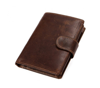 Коричневе шкіряне чоловіче портмоне Bexhill Bx8301R