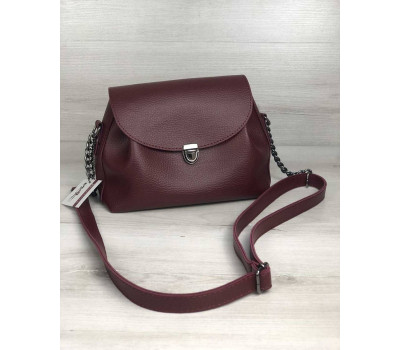 Молодіжна сумка Софі бордового кольору WeLassie