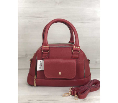 Женская сумка Лили красного цвета WeLassie