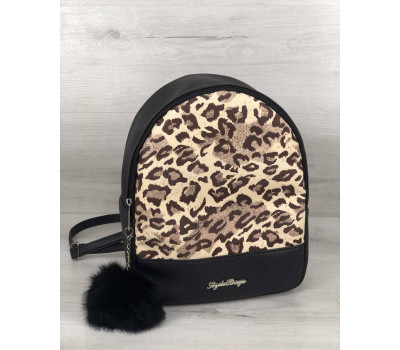 Стильний молодіжний рюкзак Мері леопард WeLassie