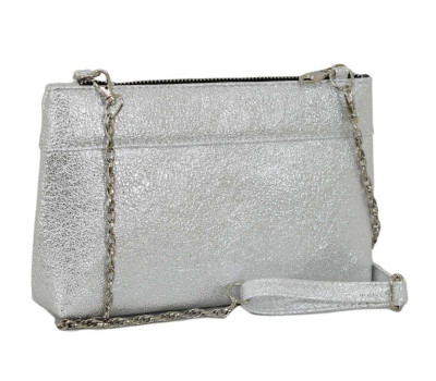 419 сумка-клатч срібло світле н Lucherino
