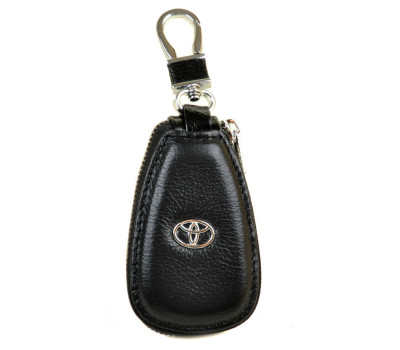 Автоключниця шкіра F633 Toyota black Podium