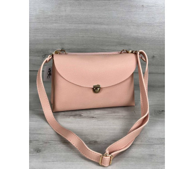 Молодіжна жіноча сумка Віола бежевого кольору WeLassie