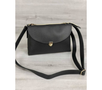 Молодіжна жіноча сумка Віола сірого кольору WeLassie