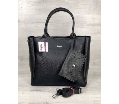 2в1 Молодіжна сумка Аланна чорного кольору WeLassie