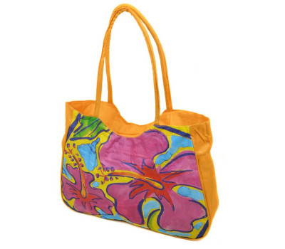 Сумка Жіноча Пляжна текстиль Podium /1330 yellow Podium