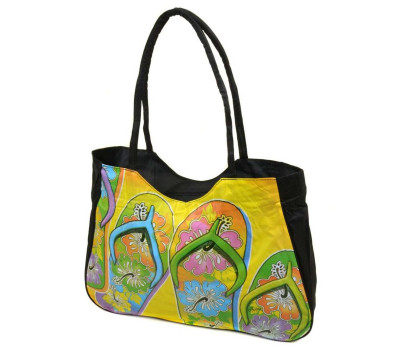 Сумка Жіноча Пляжна текстиль Podium /1327 black Podium