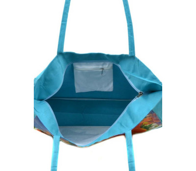 Сумка Жіноча Пляжна текстиль Podium 1329 yellow Podium