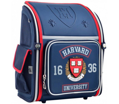 Шкільний каркасний рюкзак 1 Вересня 28х35х15 см 15 л для хлопчиків H-18 Harvard (555108)