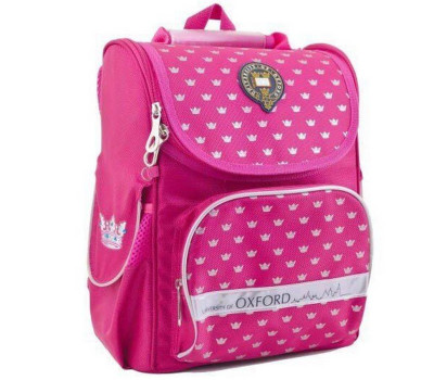 Рюкзак каркасний для дівчинки 1 Вересня H-11 Oxford rose 553259