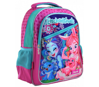 Шкільний рюкзак 1 Вересня 12,5 л для дівчаток S-23 «Enchantimals» (556337)