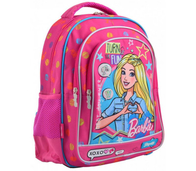Шкільний рюкзак 1 Вересня 12,5 л для дівчаток S-22 «Barbie» (556335)