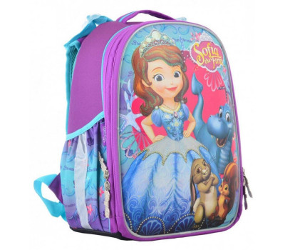 Шкільний каркасний рюкзак 1вересня 15 л для дівчаток H-25 «Sofia» (555364)
