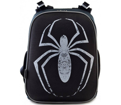 Шкільний каркасний рюкзак 1 Вересня 29х38х15 см 16 л для хлопчиків H-12-2 Spider (554595)