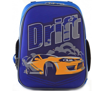 Шкільний каркасний рюкзак 1 Вересня 29х38х15 см 16 л для хлопчиків H-12-2 Drift (554605)