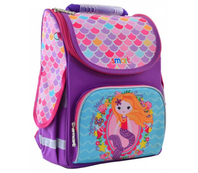 Шкільний каркасний рюкзак Smart 12 л для дівчаток PG-11 «Mermaid» (555934)