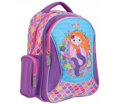 Шкільний рюкзак Smart 14 л для дівчаток ZZ-02 «Mermaid» (556813)
