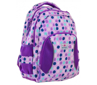 Шкільний рюкзак Smart 16,5 л для дівчаток SG-25 «Violet spots» (557079)