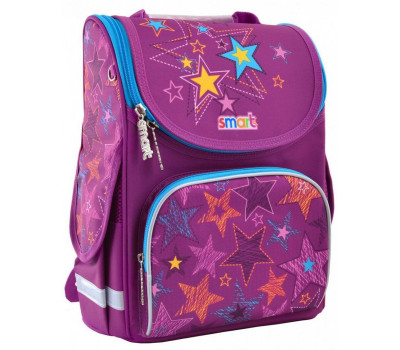 Шкільний каркасний рюкзак Smart 12 л для дівчаток PG-11 «Star's dream» (555918)