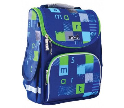 Шкільний каркасний рюкзак Smart 12 л для хлопчиків PG-11 «Smart Style» (556004)