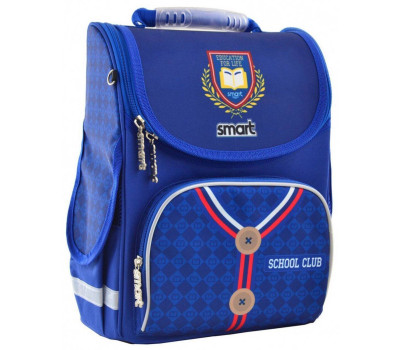 Шкільний каркасний рюкзак Smart 12 л для хлопчиків PG-11 «School Club» (555995)