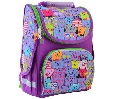 Шкільний каркасний рюкзак Smart 12 л PG-11 «Kotomania» (555916)